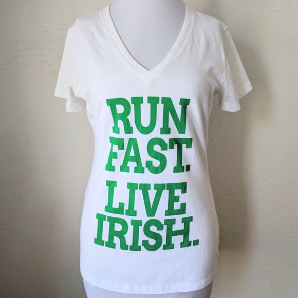 Nike St. Patrick's Day Running Tee Shirt Irish - Picture 1 of 8